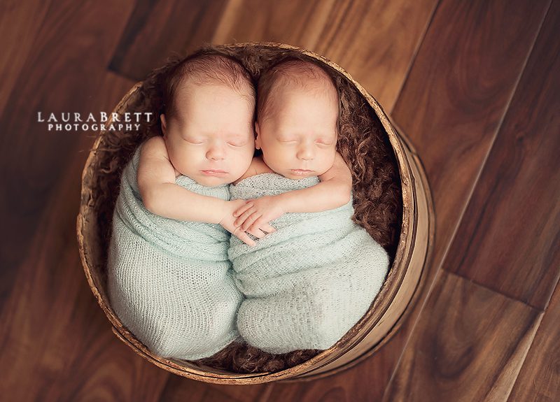 Atlanta Newborn Twin Photographer 
